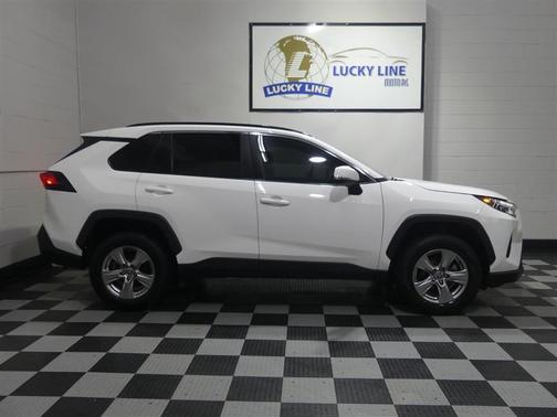 White 2022 Toyota RAV4 XLE