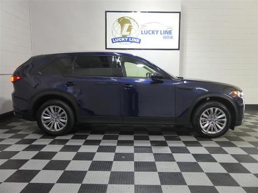 Deep Crystal Blue Mica 2024 Mazda CX-90 3.3 Turbo Preferred