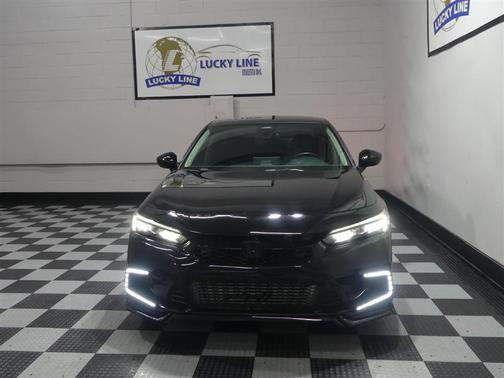 Crystal Black Pearl 2022 Honda Civic EX