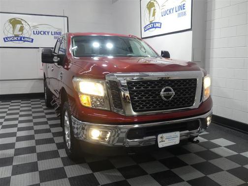 Cayenne Red 2016 Nissan Titan XD SV