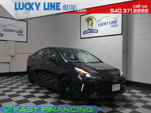 Midnight Black Metallic 2022 Toyota Prius XLE