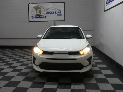 Clear White 2023 Kia Rio LX