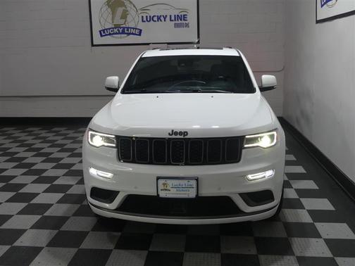 Bright White Clearcoat 2021 Jeep Grand Cherokee High Altitude