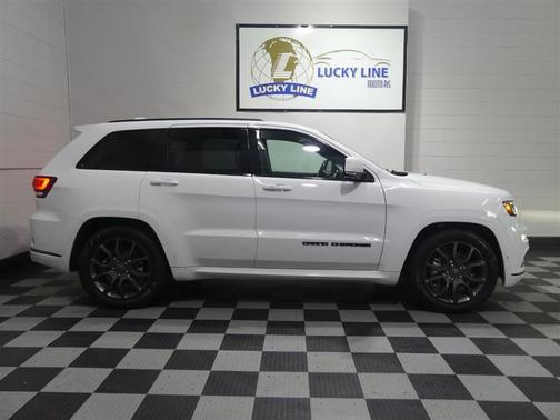 Bright White Clearcoat 2021 Jeep Grand Cherokee High Altitude