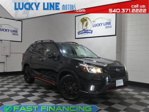 Crystal Black Silica 2019 Subaru Forester Sport