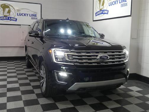 Agate Black Metallic 2021 Ford Expedition Max Limited