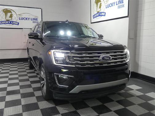Agate Black Metallic 2021 Ford Expedition Max Limited