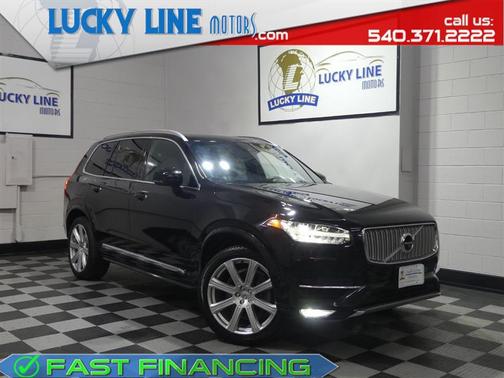 Onyx Black Metallic 2019 Volvo XC90 T6 Inscription