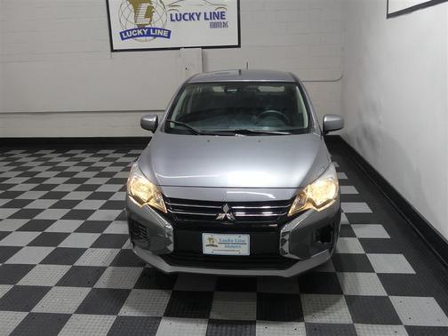 Mercury Gray Metallic 2021 Mitsubishi Mirage G4 ES