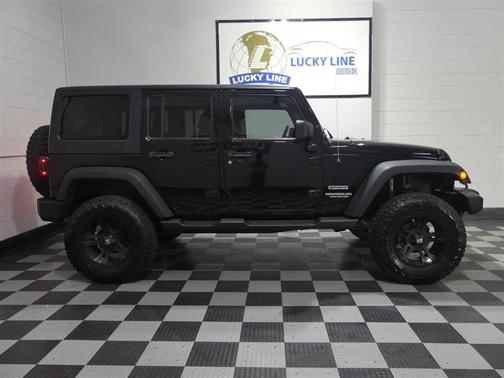 Black Clearcoat 2014 Jeep Wrangler Unlimited Sport