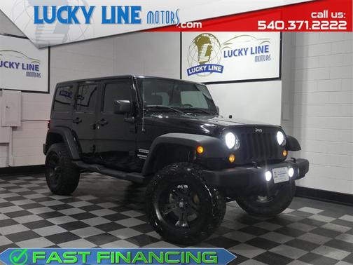 Black Clearcoat 2014 Jeep Wrangler Unlimited Sport