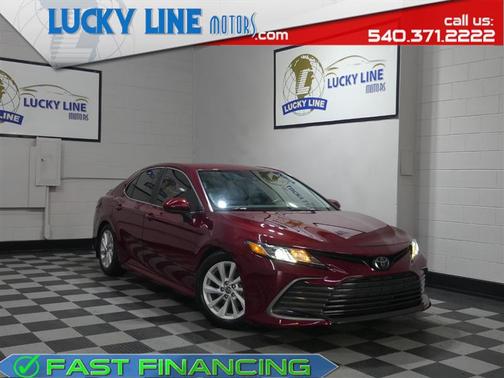Ruby Flare Pearl 2022 Toyota Camry LE