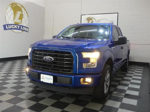 Blue 2017 Ford F-150 XL