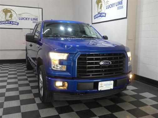 Blue 2017 Ford F-150 XL