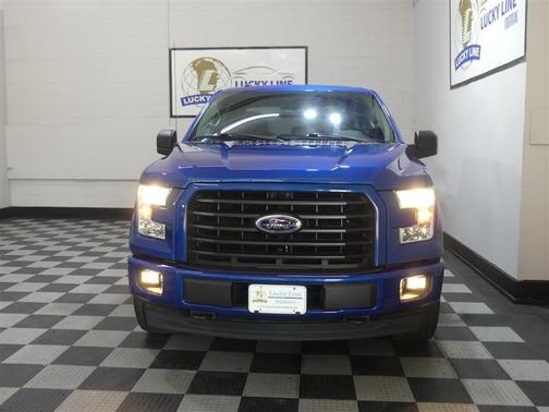 Blue 2017 Ford F-150 XL