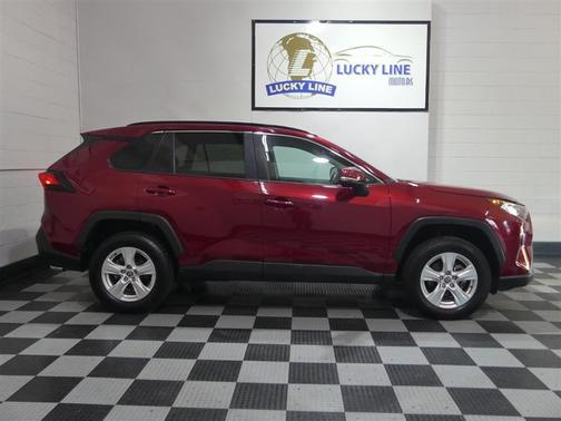 Ruby Flare Pearl 2021 Toyota RAV4 XLE