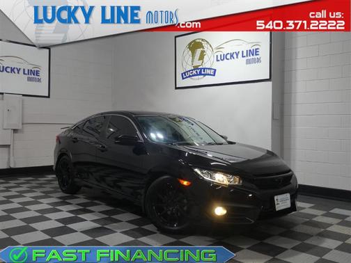 Crystal Black Pearl 2018 Honda Civic EX-L