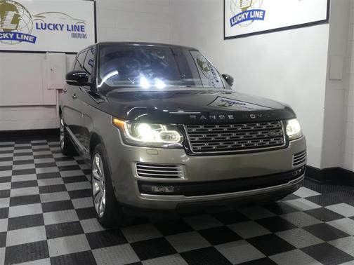 Black 2015 Land Rover Range Rover 5.0L Supercharged Autobiography Black