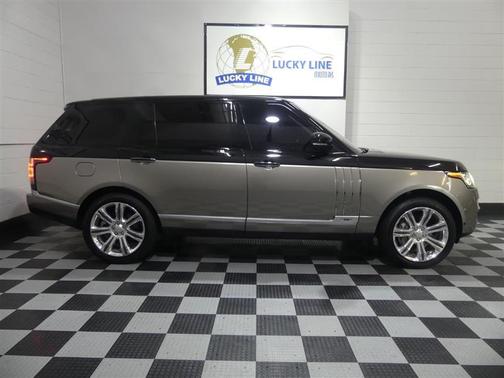 Black 2015 Land Rover Range Rover 5.0L Supercharged Autobiography Black