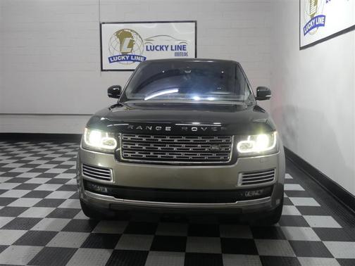 Black 2015 Land Rover Range Rover 5.0L Supercharged Autobiography Black