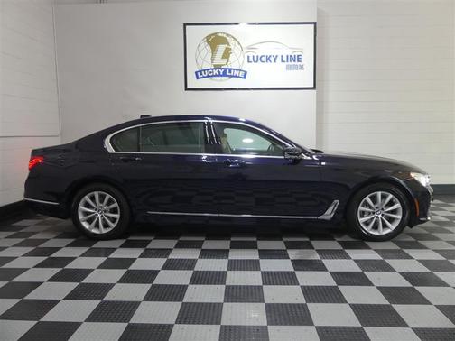 Imperial Blue Metallic 2017 BMW 740 xDrive