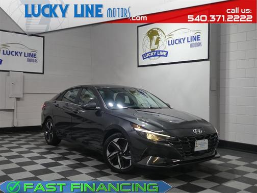 Portofino Gray 2021 Hyundai ELANTRA SEL