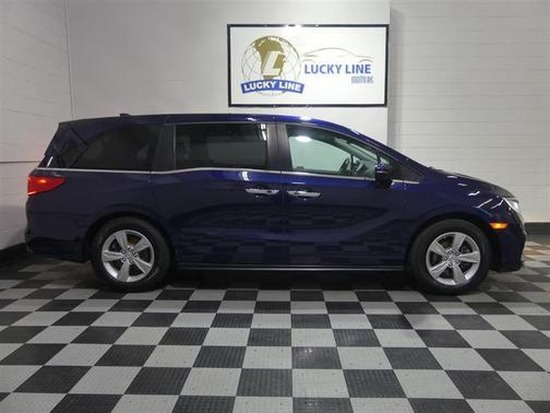 Obsidian Blue Pearl 2019 Honda Odyssey EX-L