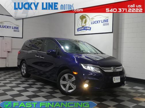 Obsidian Blue Pearl 2019 Honda Odyssey EX-L
