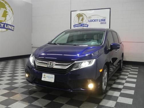 Obsidian Blue Pearl 2019 Honda Odyssey EX-L