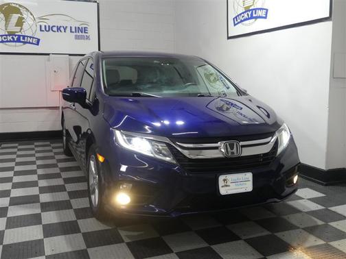 Obsidian Blue Pearl 2019 Honda Odyssey EX-L