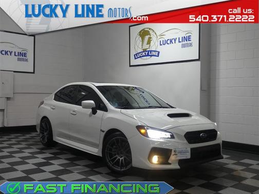 Crystal White Pearl 2019 Subaru WRX Premium