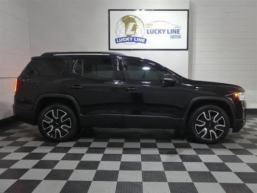 Ebony Twilight Metallic 2021 GMC Acadia AWD SLT