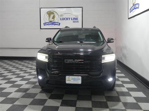 Ebony Twilight Metallic 2021 GMC Acadia AWD SLT