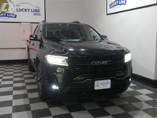 Ebony Twilight Metallic 2021 GMC Acadia AWD SLT