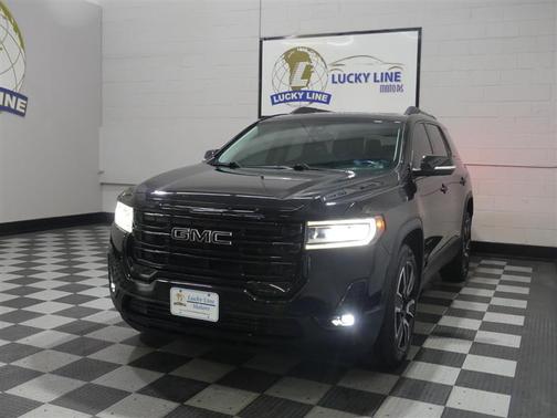 Ebony Twilight Metallic 2021 GMC Acadia AWD SLT