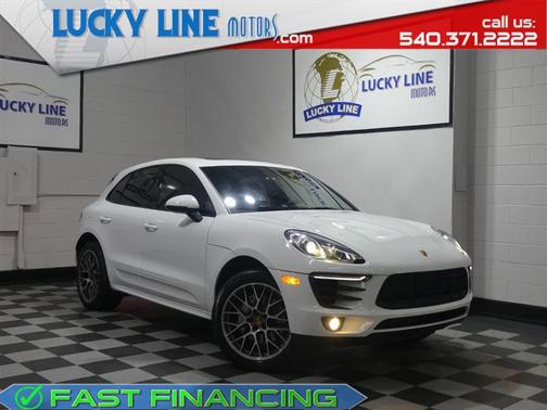 White 2016 Porsche Macan Macan S