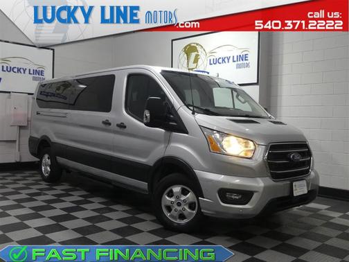 Silver 2020 Ford Transit-350 XLT