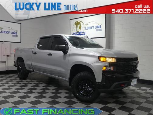 Silver Ice Metallic 2019 Chevrolet Silverado 1500 Custom Trail Boss