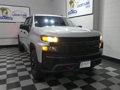 Silver Ice Metallic 2019 Chevrolet Silverado 1500 Custom Trail Boss
