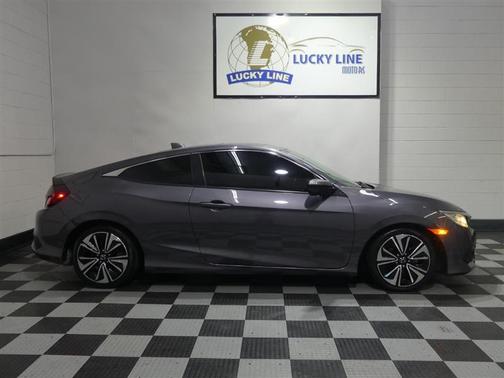 Modern Steel Metallic 2018 Honda Civic EX-L