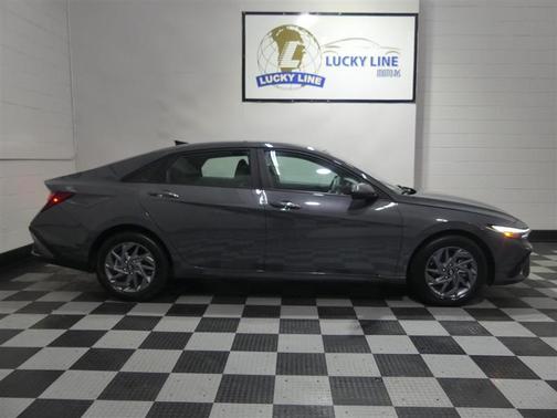 Ecotronic Gray 2024 Hyundai ELANTRA SEL