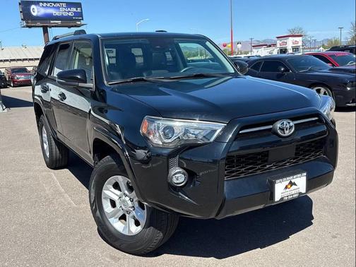 Midnight Black Metallic 2021 Toyota 4Runner SR5 Premium
