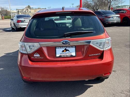 Red 2009 Subaru Impreza 2.5 i Premium