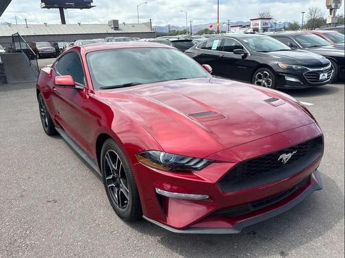 Red 2018 Ford Mustang EcoBoost
