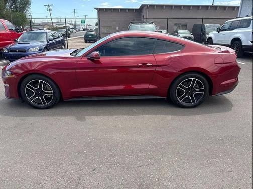Red 2018 Ford Mustang EcoBoost