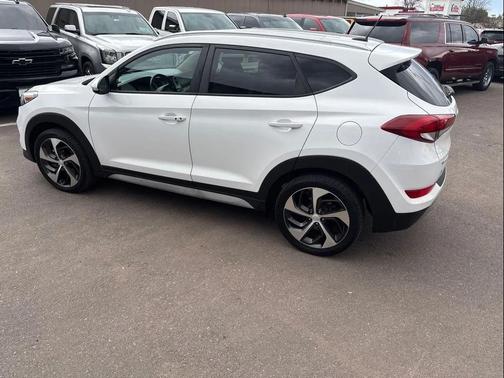 Dazzling White 2017 Hyundai TUCSON Sport