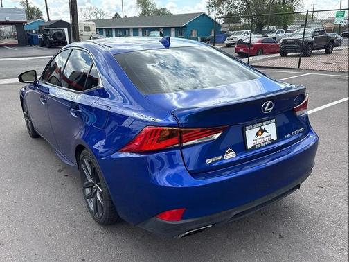 Blue 2017 Lexus IS 350 Base