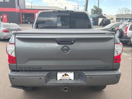 Gun Metallic 2017 Nissan Titan PRO-4X