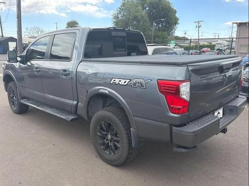 Gun Metallic 2017 Nissan Titan PRO-4X