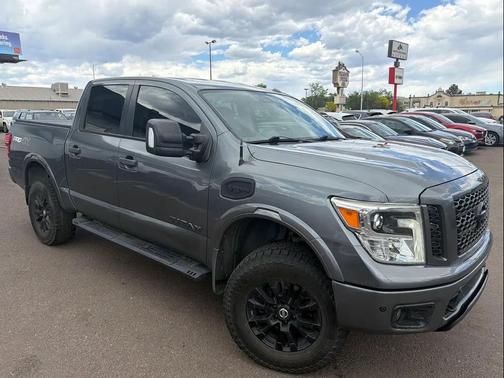 Gun Metallic 2017 Nissan Titan PRO-4X